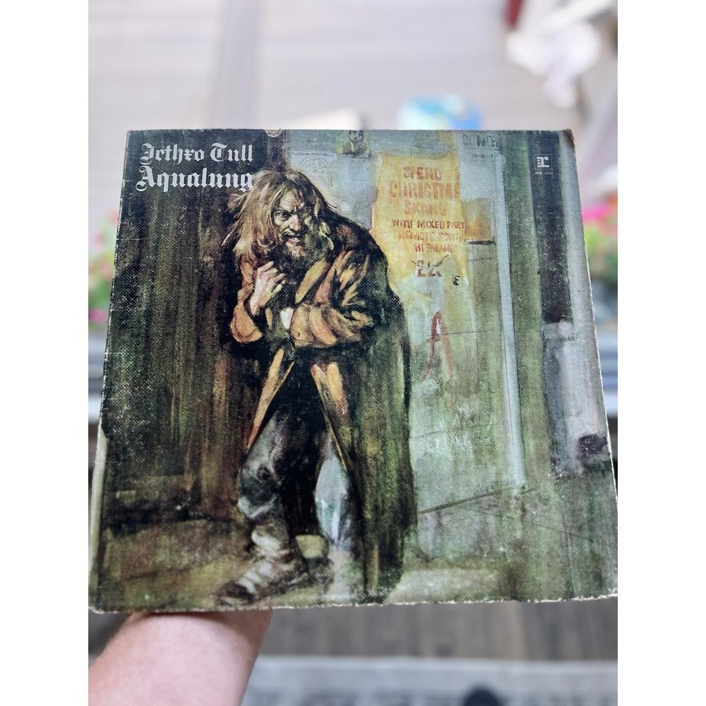 Jethro Tull Aqualung Vinyl Record 1971 Warner Bros Records Gatefold Fair Cond